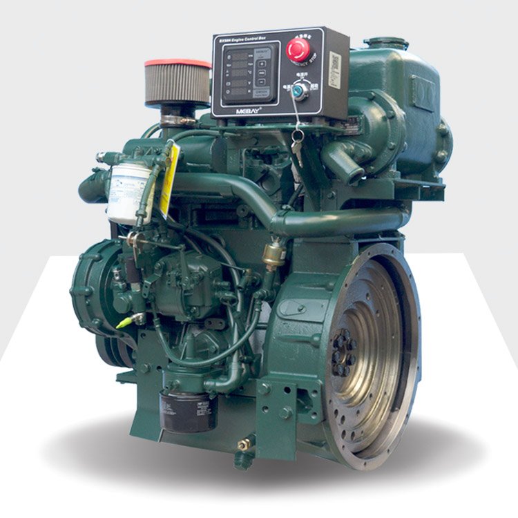 Yuchai Diesel Engine Electronic Start 2 Cylinder Air Cooled 4-stroke Small Machinery Electric Engine